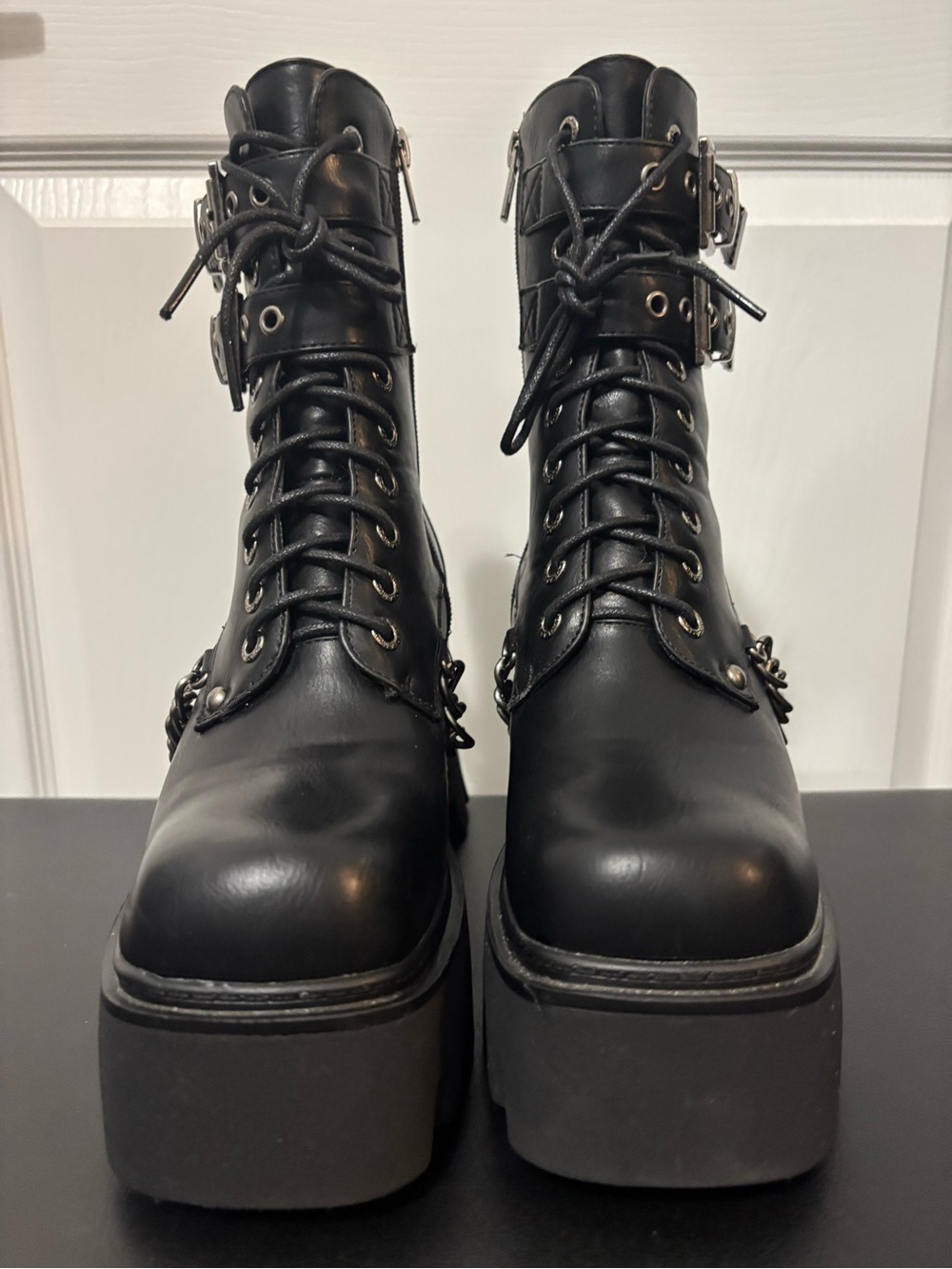 Lamoda Hostage Platform Ankle Boots - Picture 5 of 10